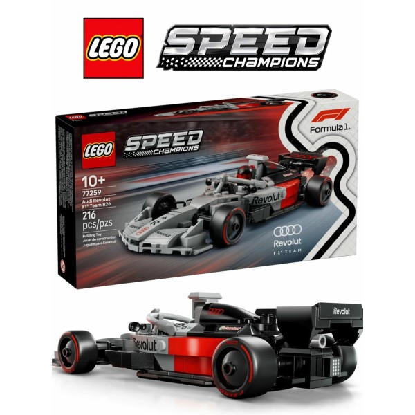 Конструктор LEGO Speed Champions 77259 Audi Revolut F1 Team R26