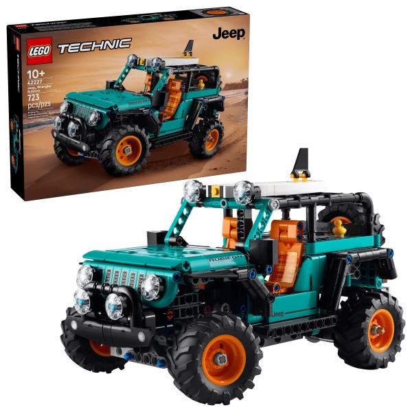Конструктор LEGO Technic 42227 Внедорожник Jeep Wrangler Rubicon, 723 дет.