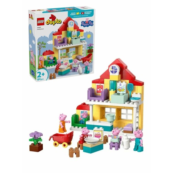 Конструктор LEGO DUPLO Пеппа Пиг "Семейный дом" 10467, для детей 2-5 лет