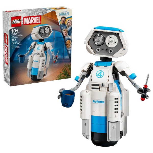Конструктор LEGO Marvel 76339 Фантастическая четвёрка H.E.R.B.I.E, 747 дет.