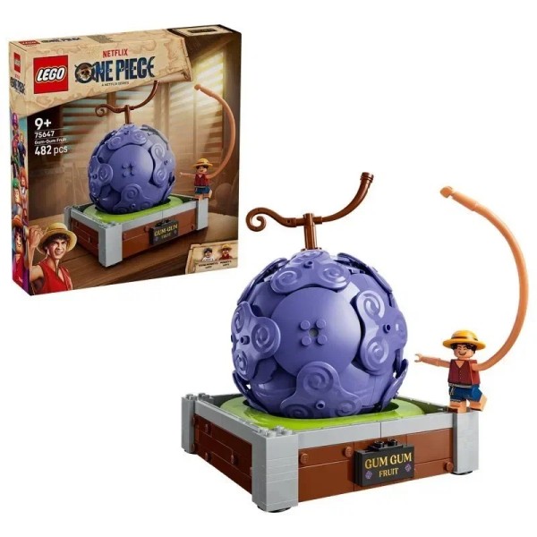 Конструктор LEGO ONE PIECE Гам-гам фрукт 75647, 482 детали, от 9 лет