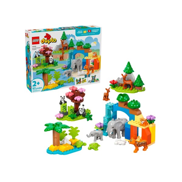 Конструктор LEGO DUPLO 10446 Интерактивные животные, 92 дет.