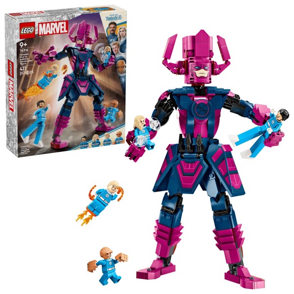 Конструктор LEGO SUPER HEROES 76316 Галактус против Фантастической четвёрки, 427 деталей