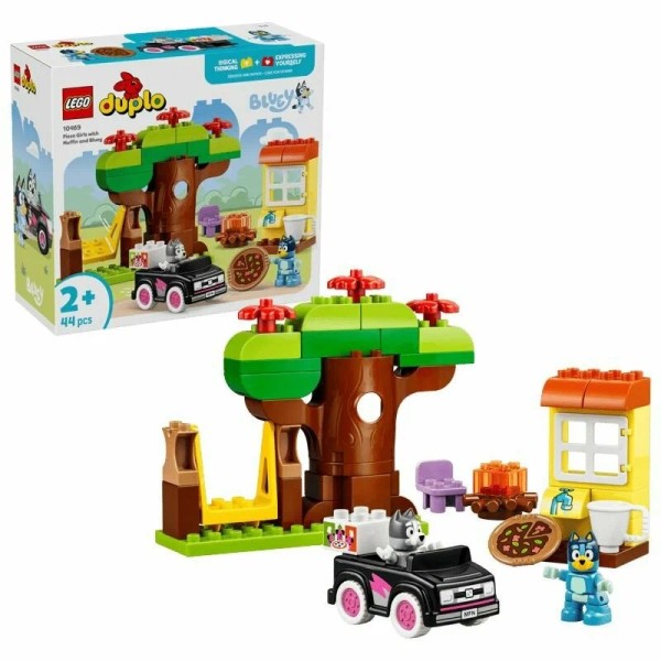 Конструктор LEGO DUPLO Bluey - Пиццерия Маффина и Блю, 44 эл. - Лего дупло 10469