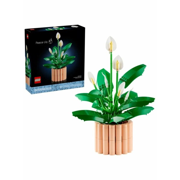 Конструктор LEGO "Спатифиллум" Botanicals 11504, для взрослых, от 18 лет