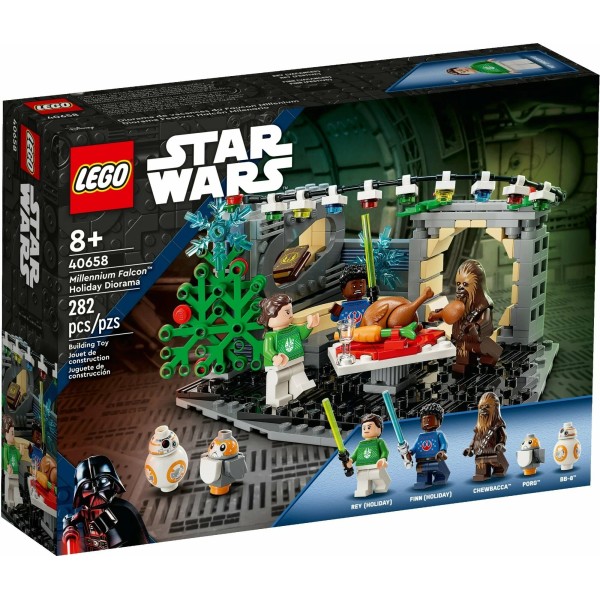 Конструктор LEGO Star Wars 40658 Рождество на Соколе Тысячелетия (282 детали) 8+