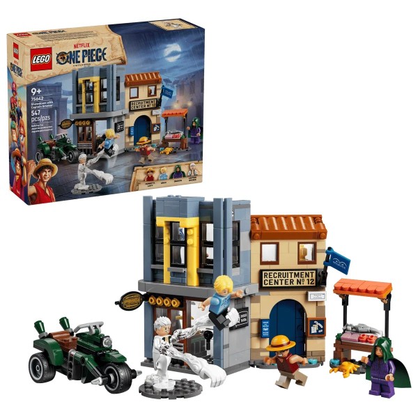 Конструктор LEGO One Piece 75642 Схватка с Капитаном Смокером, 547 дет.