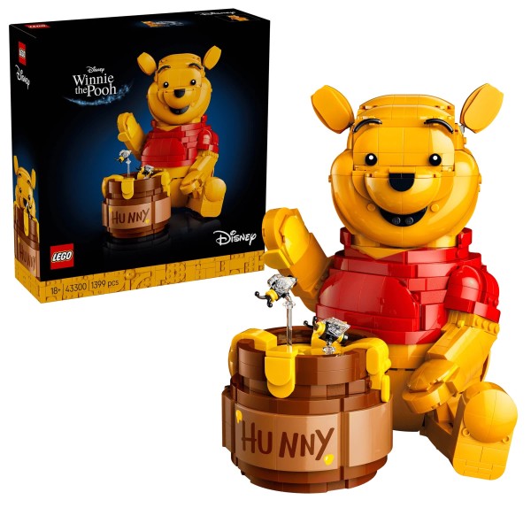 Конструктор LEGO Disney 43300 Винни-Пух, разноцветный, 1399 дет.