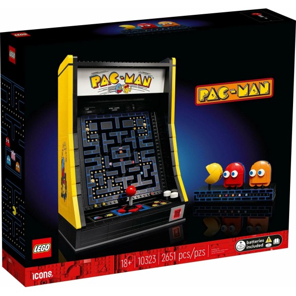 Конструктор LEGO Icons 10323 Классическая аркадная игра Pac-Man, 2651 дет