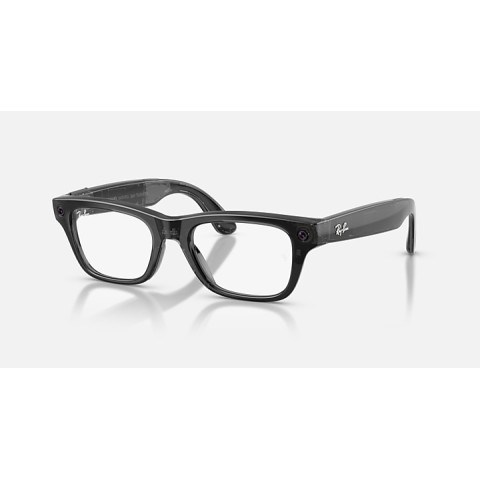 Очки с камерой Ray-Ban Meta Blayzer Optics Gen 2 RW7001 Transparent Black, 50-19-150 мм