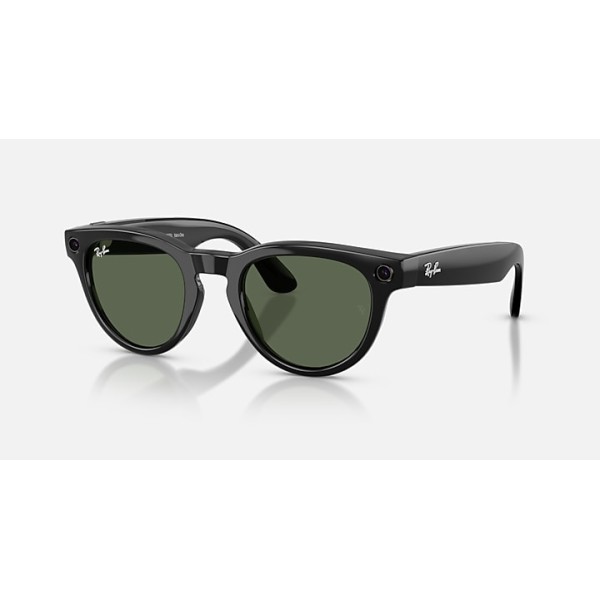 Очки с камерой Ray-Ban Meta Headliner Gen 2 RW4013 Shiny Black / G15 Green, 50-23-150 мм