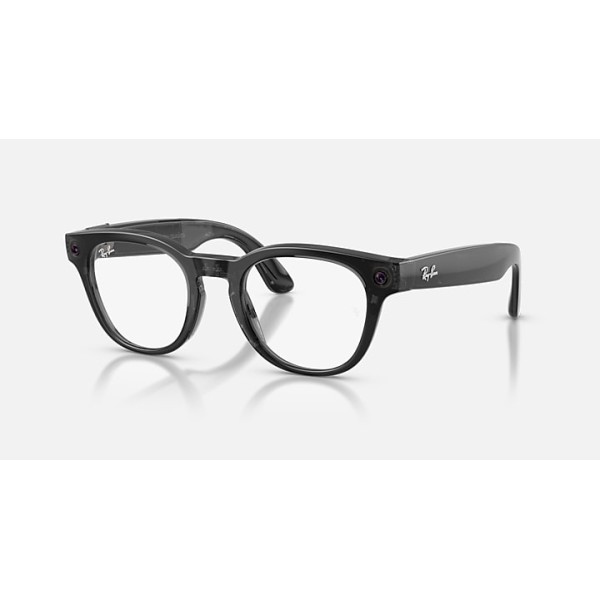Очки с камерой Ray-Ban Meta Scriber Optics Gen 2 RW7002 Transparent Black, 49-22-150 мм