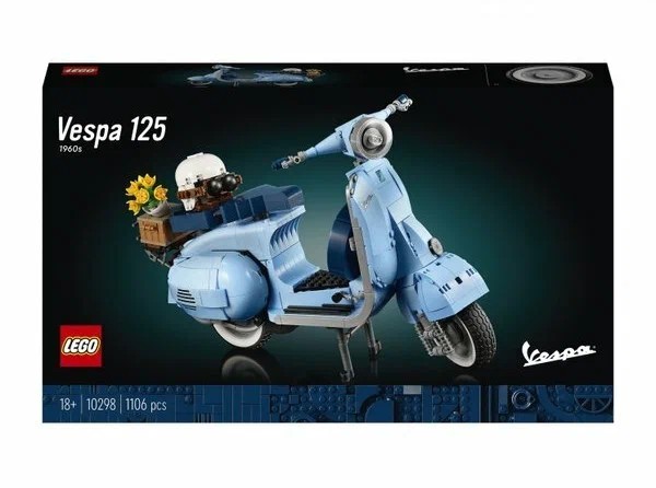 Конструктор LEGO Icons Vespa 125 (LEGO 10298)