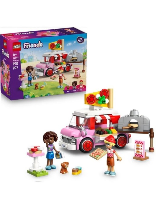 Конструктор LEGO Friends 42694 Грузовик для перевозки пиццы