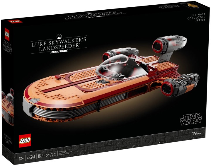 Конструктор LEGO Star Wars 75341 Конструктор Лендспидер Люка Скайуокера
