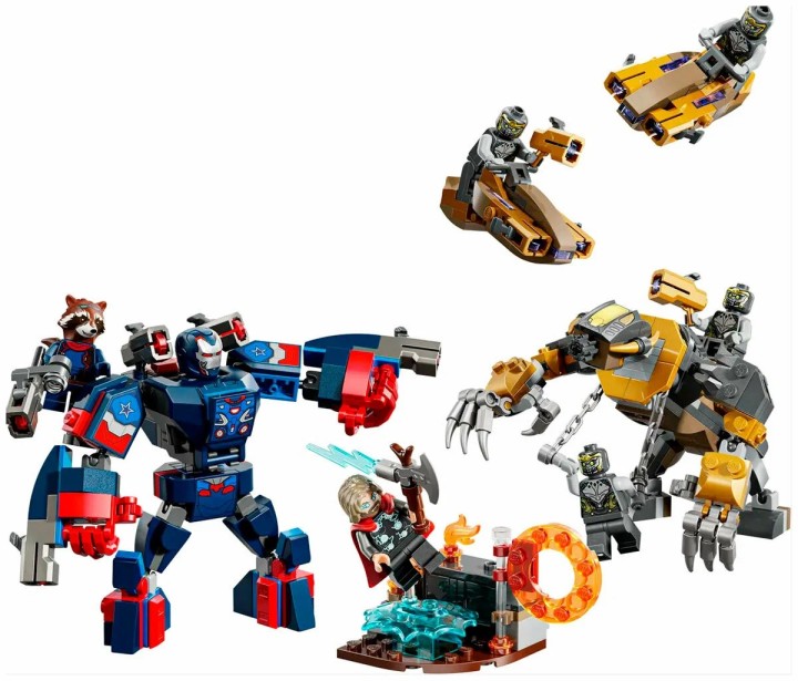 Конструктор Lego Super Heroes Мстители: Финал Тор против Читаури (76322)