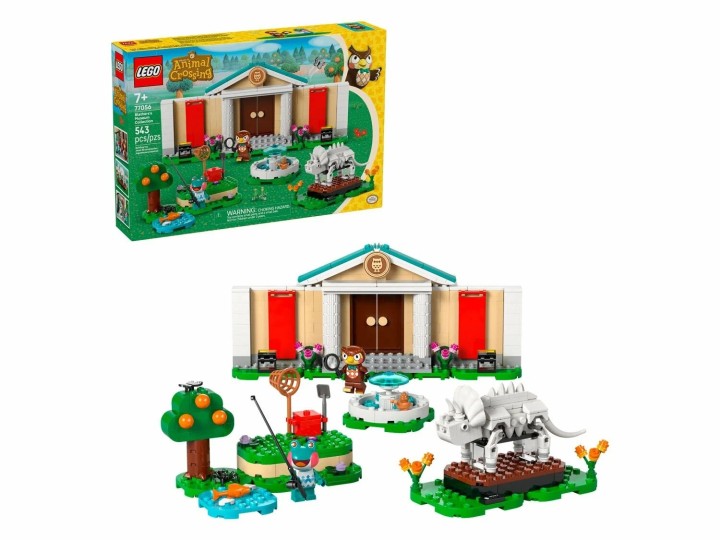 Конструктор LEGO Animal Crossing 77056 Музейная коллекция Блатерса, 543 дет.