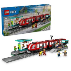 Конструктор LEGO City 60423 Downtown Streetcar and Station, 811 дет.