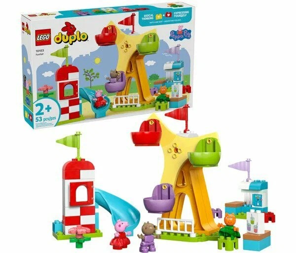 Конструктор LEGO DUPLO 10453 Peppa Pig Ярмарка развлечений (Lego 10453)