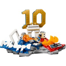Конструктор LEGO Icons 43013 Килиан Мбаппе, набор из 490 деталей, лучшие футбольные моменты