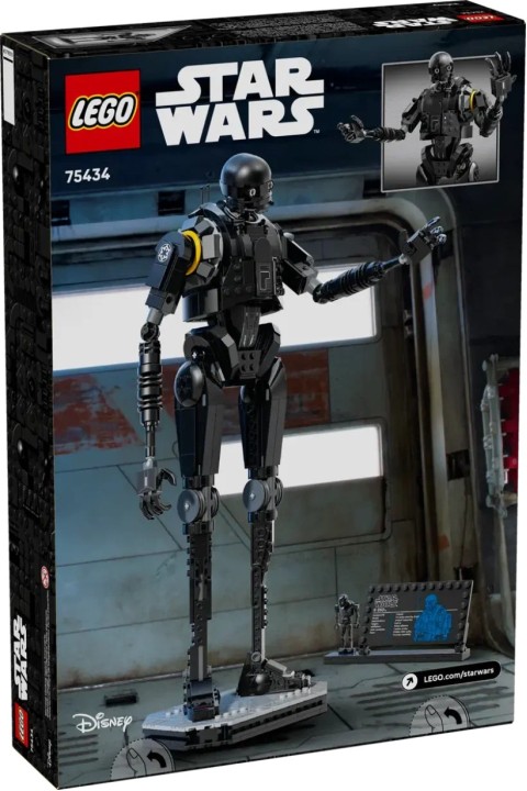 Конструктор LEGO Star Wars™ Security Droid 75434 Дроид K-2SO, 845 дет.