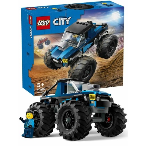 Конструктор LEGO City 60402 Синий грузовик-монстр Бигфут 5+, 95 деталей