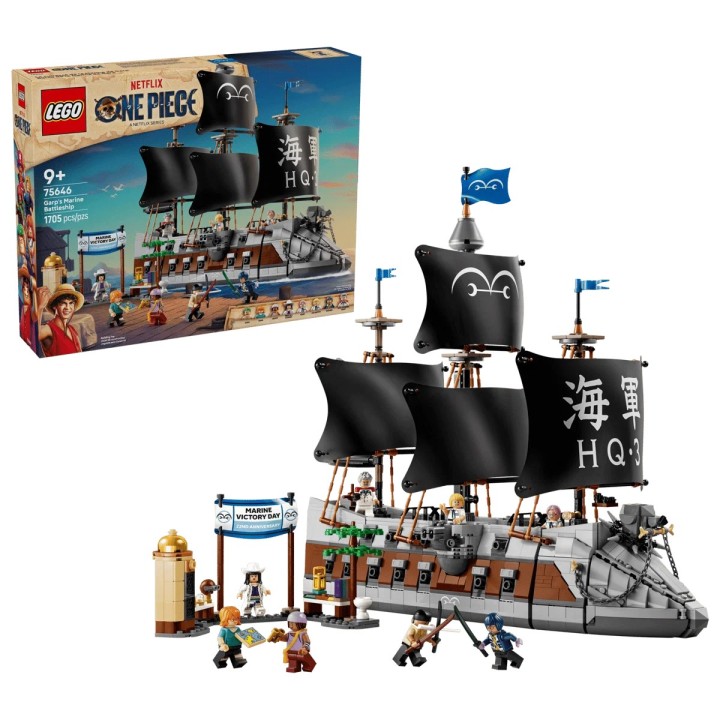 Конструктор LEGO One Piece 75646 Морской линкор Гарпа, 1705 дет.