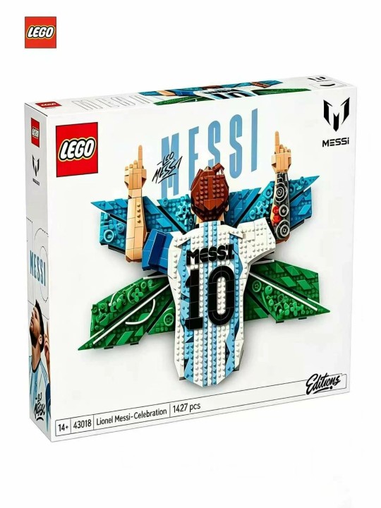 Конструктор LEGO Editions 43018 Lionel Messi - Celebration Лионель Месси – Празднование гола