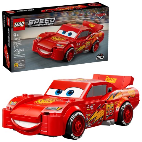 Конструктор LEGO Speed Champions Молния Маккуин 77255, 270 детали, от 9 лет