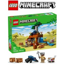 Конструктор LEGO Minecraft 21269 Экспедиция в шахту броненосцев