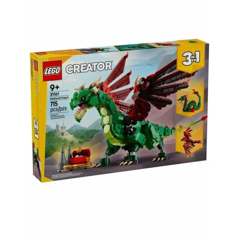 Конструктор LEGO Creator 3в1 31161 «Средневековый дракон», 715 деталей, 9+