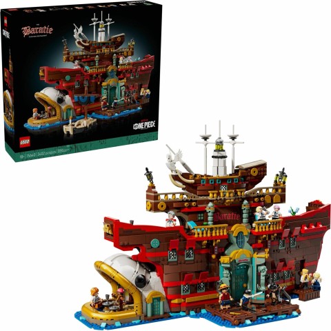 Конструктор LEGO One Piece 75640 Плавучий ресторан «Барати», 3402 дет.