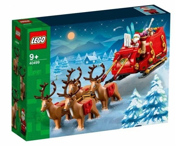 Конструктор LEGO BrickHeadz Сувенирный набор Сани Деда Мороза (LEGO 40499)