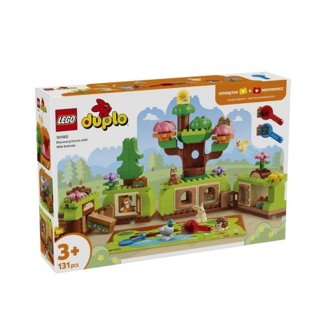 Конструктор LEGO Duplo 10480 Лес с дикими животными, 131 дет.