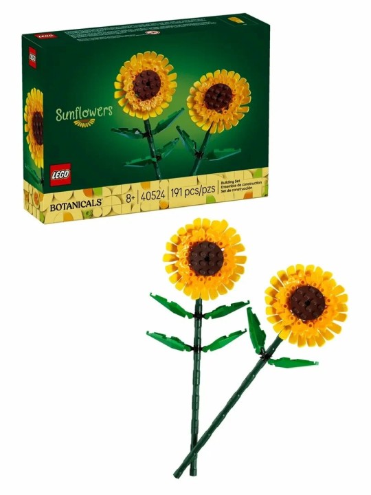 Конструктор LEGO Botanicals 40524 "Подсолнухи", цветочный набор, для детей от 8 лет