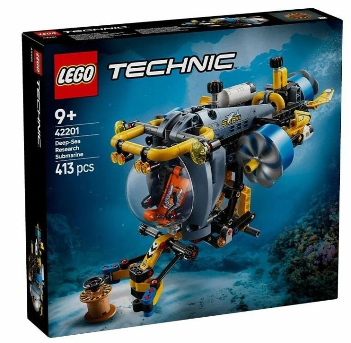 LEGO Technic 42201: Deep-Sea Research Submarine (Глубоководная исследовательская подводная лодка)