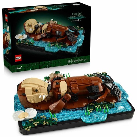Конструктор LEGO Ideas 21366 Плавающие морские выдры, 1234 дет.