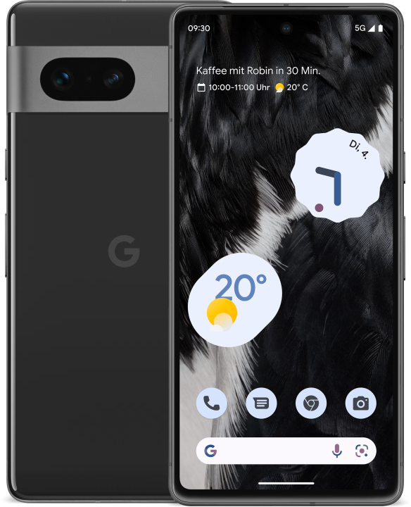 Смартфон Google Pixel 7 8/128 ГБ, Dual: nano SIM + eSIM, Obsidian