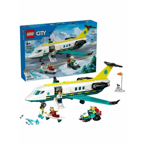 Конструктор LEGO City 60465 "Самолет скорой помощи", для детей от 6 лет