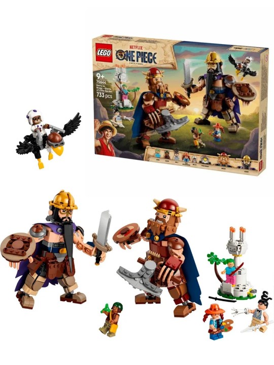 Конструктор LEGO One Piece 75644 Дорри против Броги Гардена