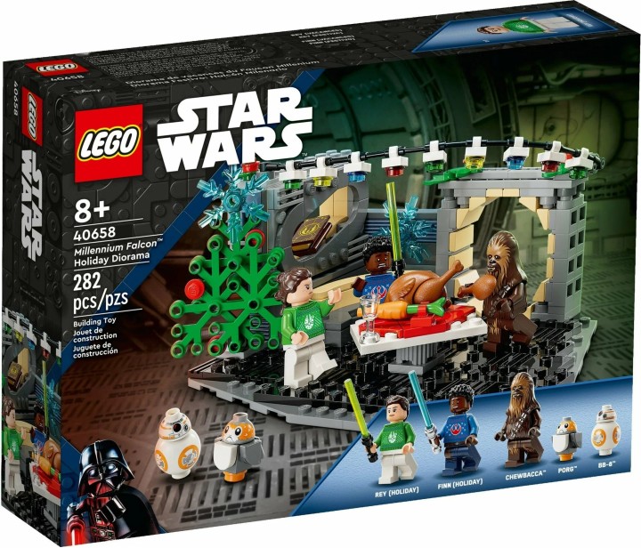 Конструктор LEGO Star Wars 40658 Рождество на Соколе Тысячелетия (282 детали) 8+