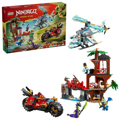 Конструктор LEGO Ninjago Битва у домика на дереве 71857, 642 детали, от 7 лет