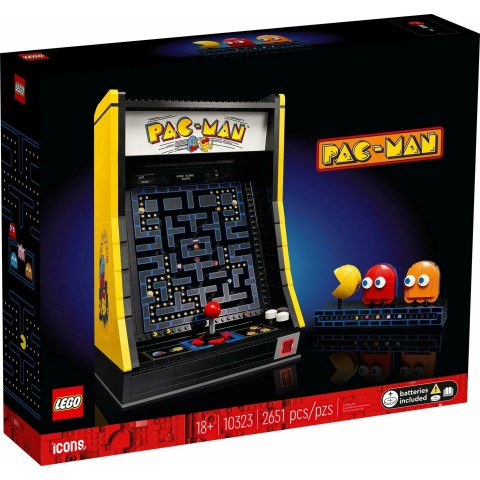 Конструктор LEGO Icons 10323 Классическая аркадная игра Pac-Man, 2651 дет