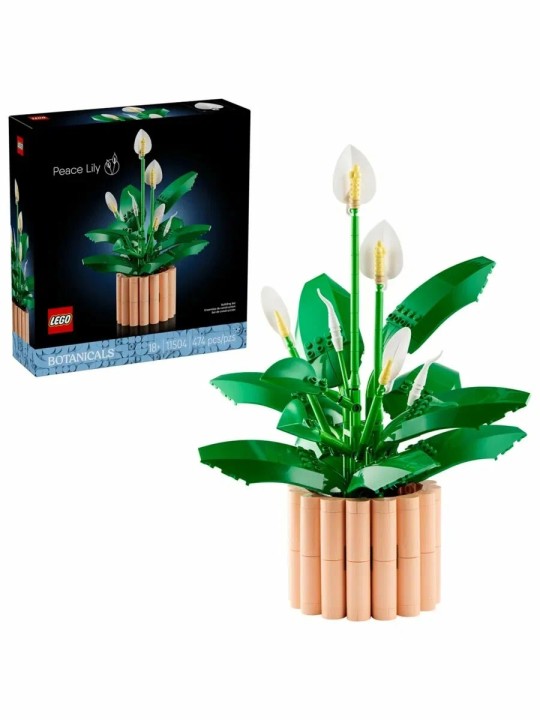 Конструктор LEGO "Спатифиллум" Botanicals 11504, для взрослых, от 18 лет